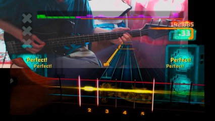 Rocksmith 2014 "Strutter - Kiss" CDLC Score Attack 99,62% (Bass)