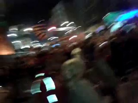 Final top14 RCT CASTRES la joie des supporters après la victoire