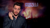 Godzilla- Aaron Taylor-Johnson Interview[1080P]