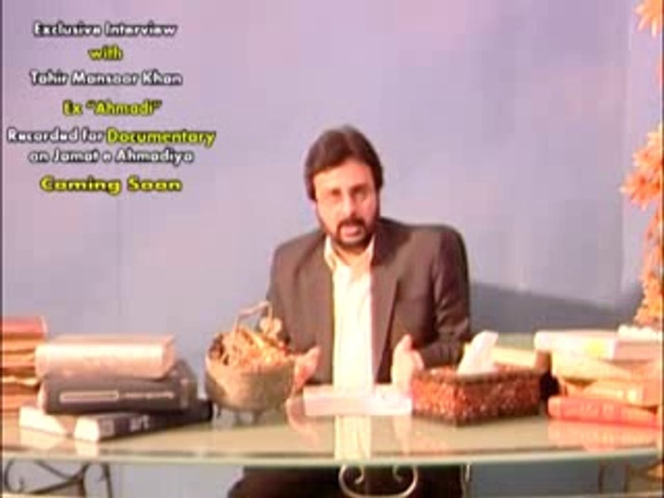 Interview with Tahir Mansoor Khan Ex Ahmadi Part 10-10