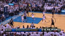 Serge Ibaka Goaltending NO CALL on Manu Ginobili - Game 6