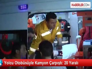 Isparta'da Kaza: 1 Ölü, 33 Yaralı