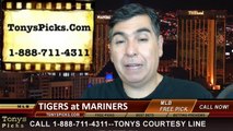 MLB Odds Seattle Mariners vs. Detroit Tigers Pick Prediction Preview 6-1-2014