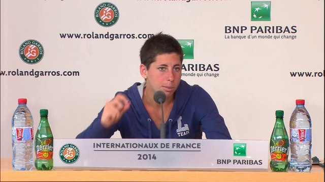 Roland Garros - Carla Suárez, tras ganar Ajla Tomljanovic