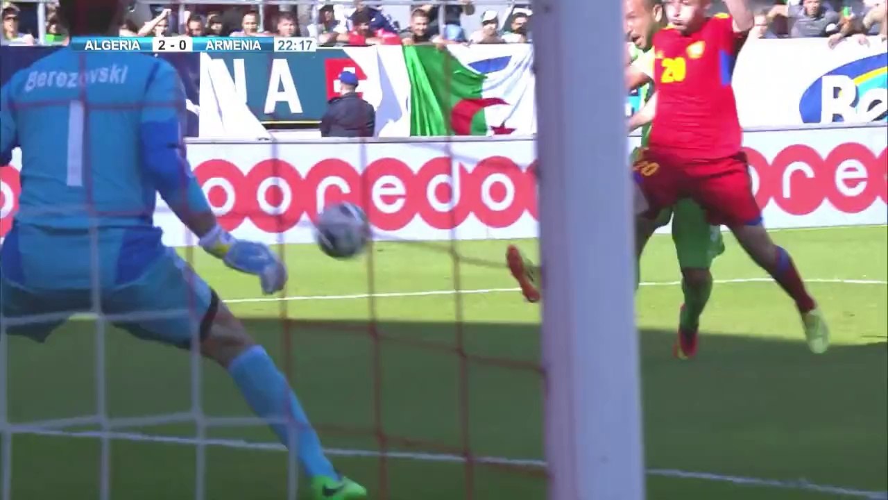 Le coup de canon de Nabil Ghilas avec l'Algérie !