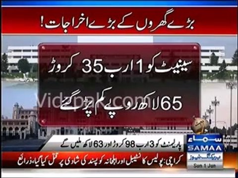 Nawaz Government has no money to increase government salaries but has enough money to increase President House & P.M House Expenditures