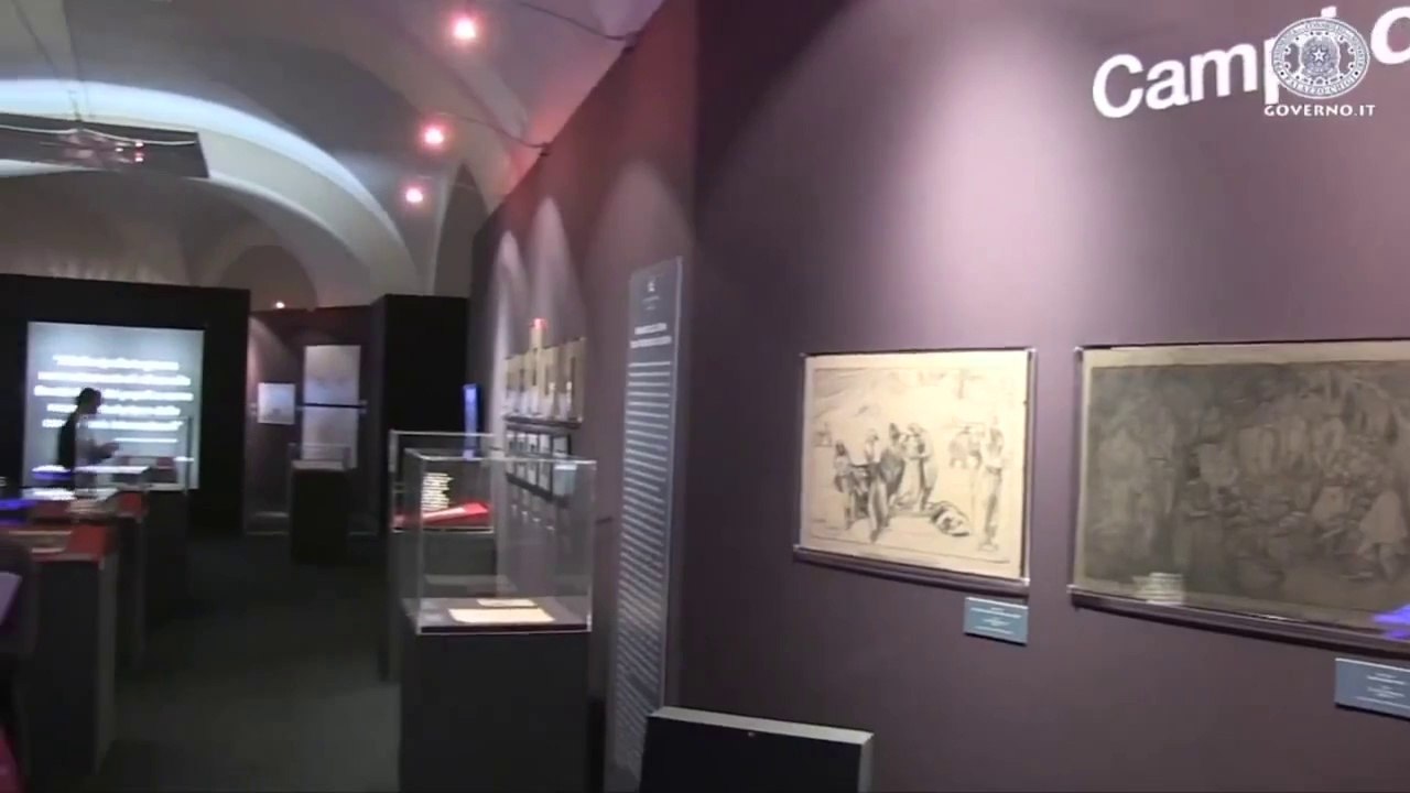 Roma - Napolitano alla mostra al Vittoriano (30.05.14)