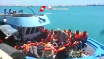 Sicilia - Flussi migranti. Interventi della Guardia Costiera (31.05.14)