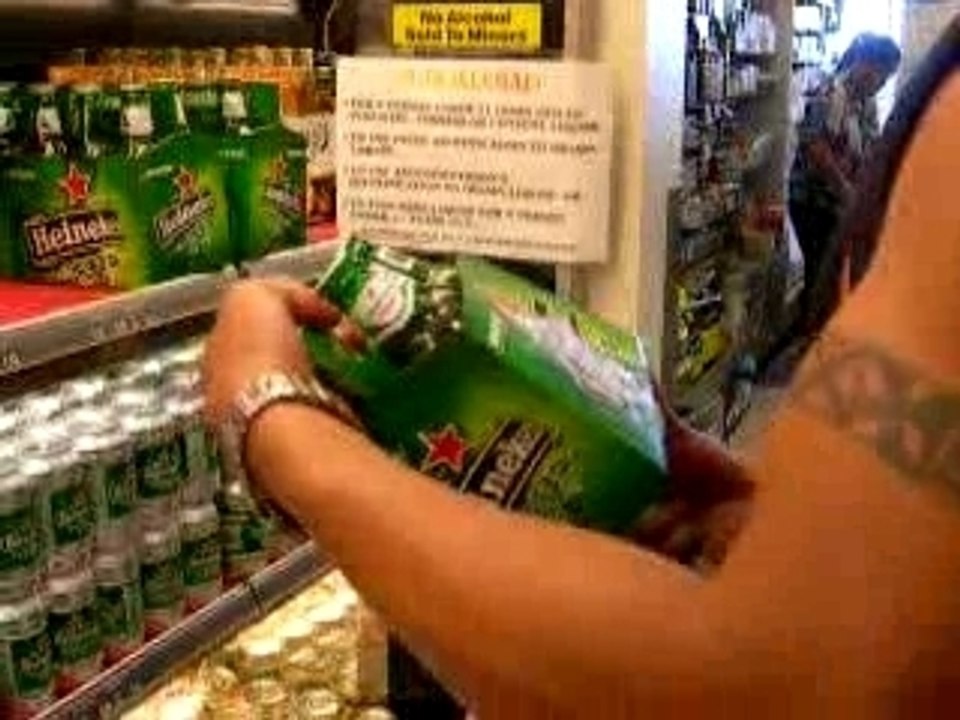 Fiji water or Heineken?!