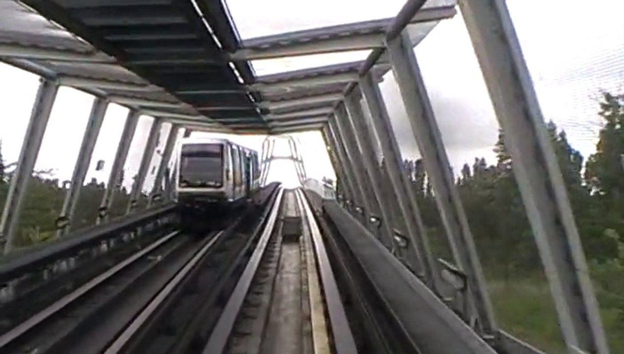 VAL206 rénové : Voyage entre les stations Argoulets et Balma Gramont sur la ligne A du métro de Toulouse