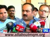 MQM Khawaja Izhar Ul Hassan media talk on Karachi Issue