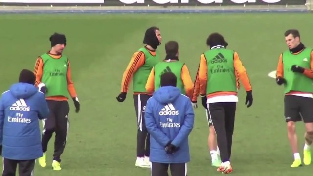 Real prepare for Copa del Rey semi derby against Atletico