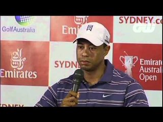 Emirates Australian Open Press Conference - Tiger Woods