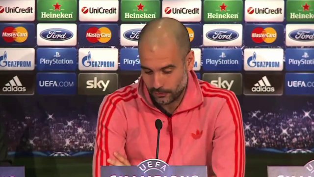Guardiola: 'We are not favourites'