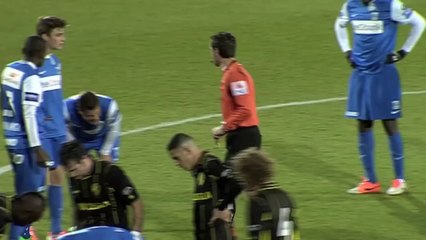 De Ceulaer escapes red after horror tackle!