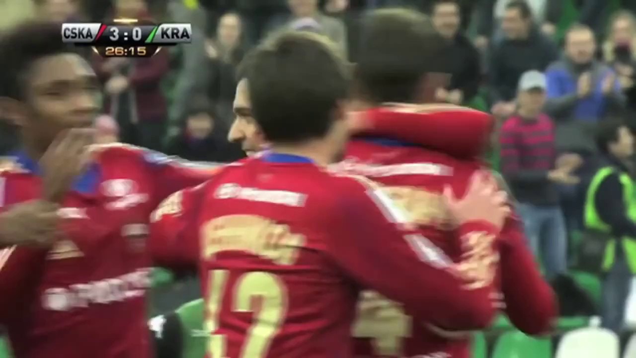 CSKA Moskva vs. FK Krasnodar 5-1 | 27-10-2013