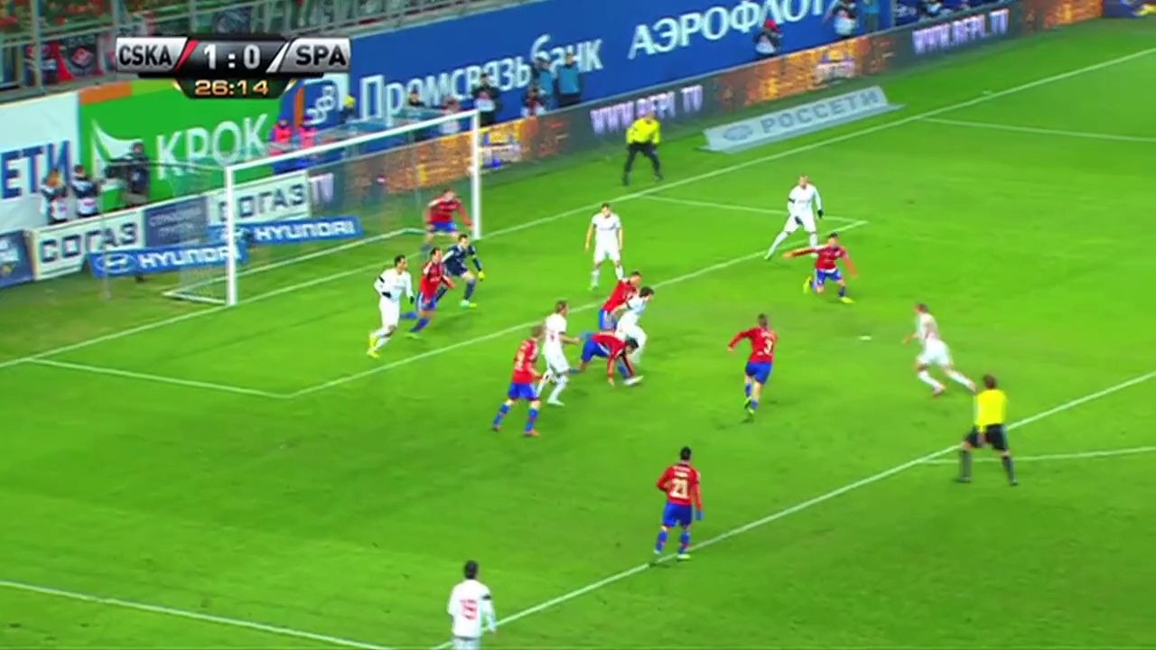 CSKA Moskva vs. Spartak Moskva 1-0 | 23-11-2013