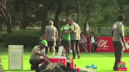 Neymar injured in training