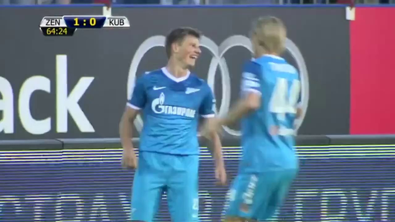Arshavin scores on return for Zenit