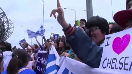 Chelsea arrive in Bangkok for tour of Asia