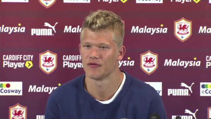 Cardiff City unveil Danish Striker Cornelius