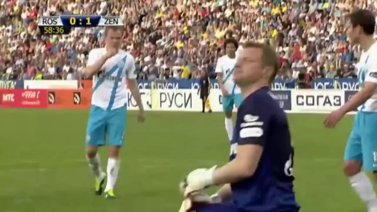 FK Rostov v Zenit St. Petersburg 1-1 | Russian Premier League Goals & Highlights | 12-05-2013