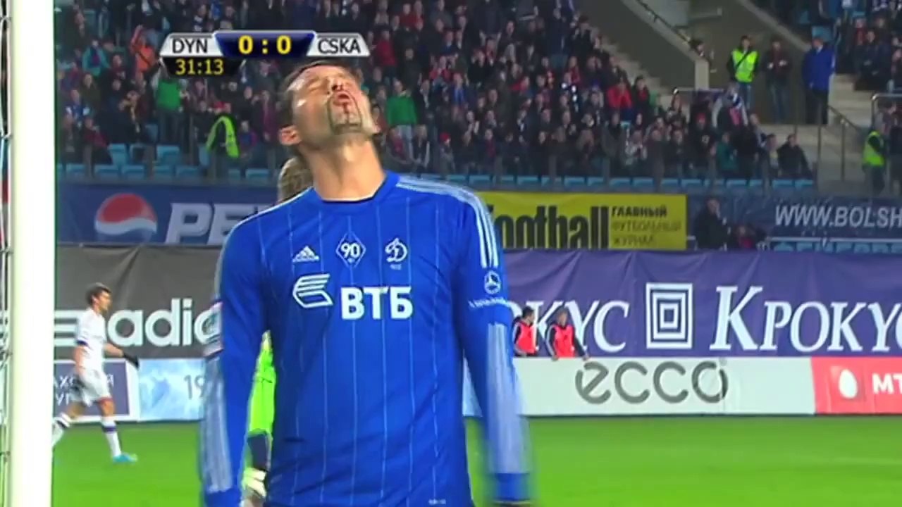 Dinamo Moskva v CSKA Moskva 0-0 | Russian Premier League Goals & Highlights | 12-04-2013