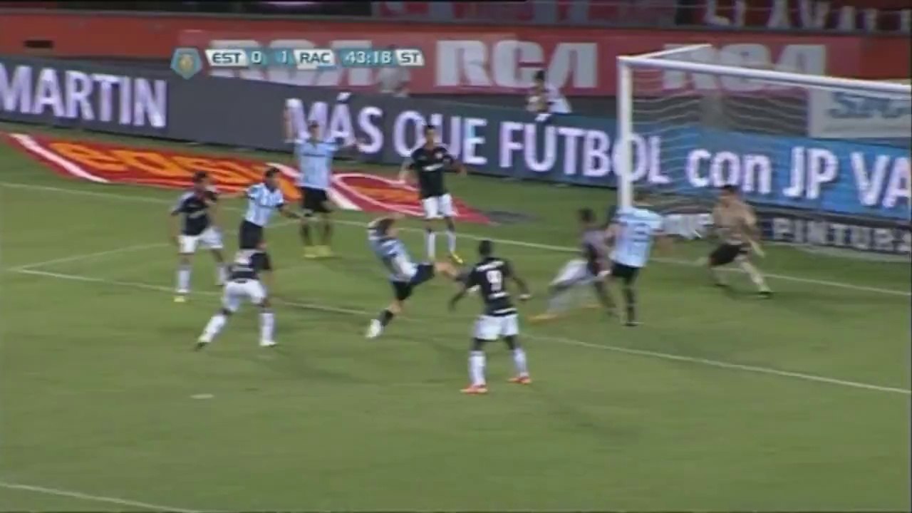 Estudiantes (La Plata) v Racing Club 0-1 | Russian Goals & Highlights | 30-03-2013