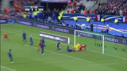 Pedro Scores vital goal for Spain | France v Spain World Cup Qualifier | 26-03-2013