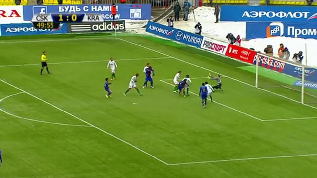 CSKA Moskva v FK Krasnodar 1-0 | Russian Premie...