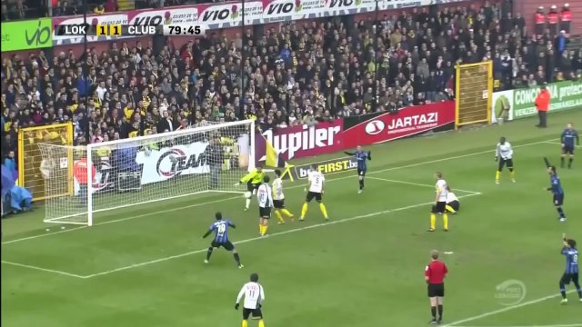 Lokeren v Club Bruges 1-1 | Belgian Pro League Goals & Highlights | 17-02-2013