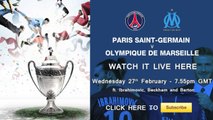 PSG v Marseille - Beckham, Barton & Ibrahimovic - French Cup - LIVE stream on FFF 27/02/13 755 GMT