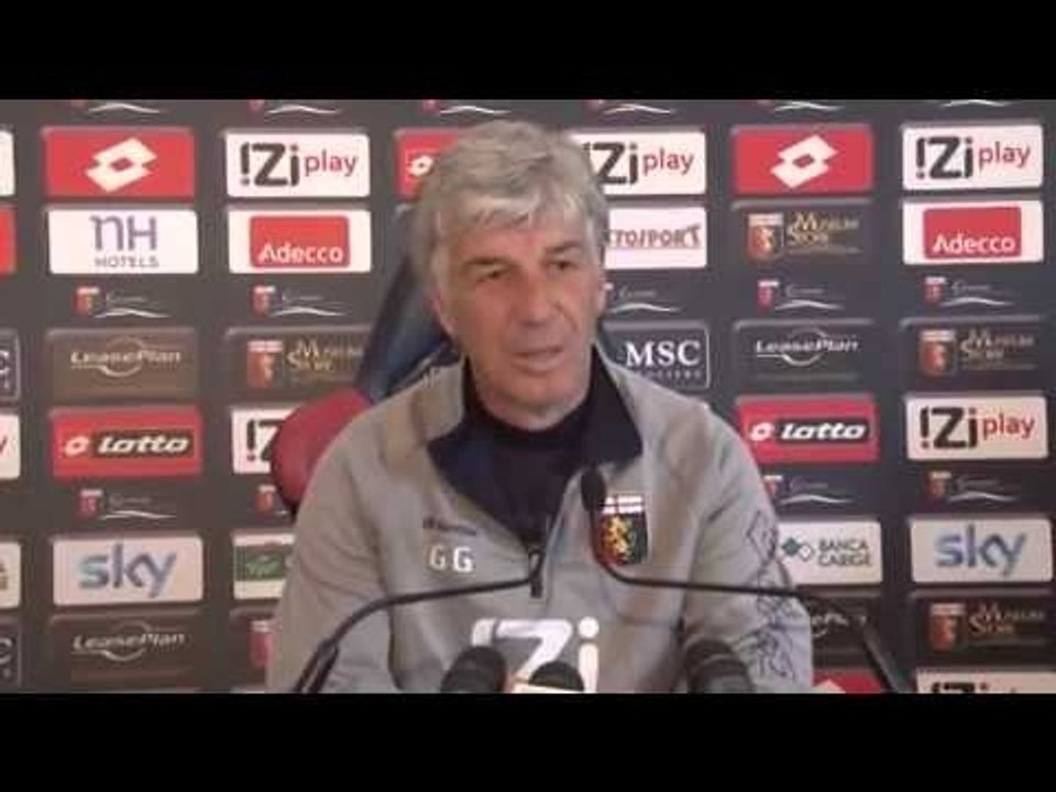 Genoa, Gasperini: il punto su Gilardino