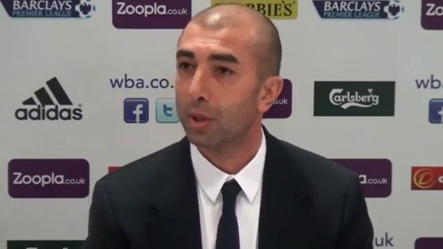 West Brom 2-1 Chelsea | Di Matteo post match Interview | English Premier League - 18-11-2012
