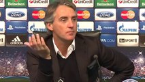 Man City 2-2 Ajax - Mancini on arguments with referee | Premier League 2012-13