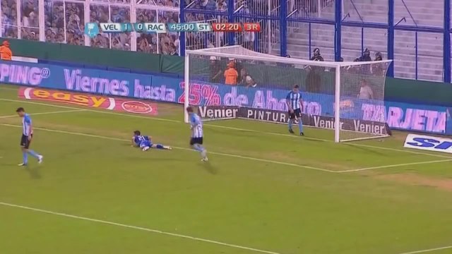 Velez Sarsfield 1-0 Racing Club | Argentine Primera Division | 27-10-12