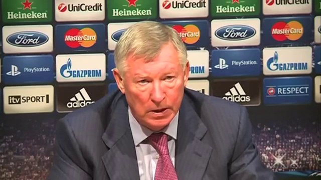 Manchester United 3-2 Braga | Sir Alex Ferguson Interview | Champions League 2012/13