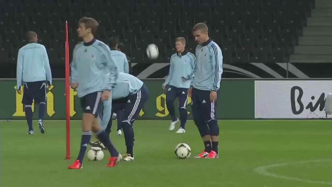 Germany 4-4 Sweden exclusive training session ...