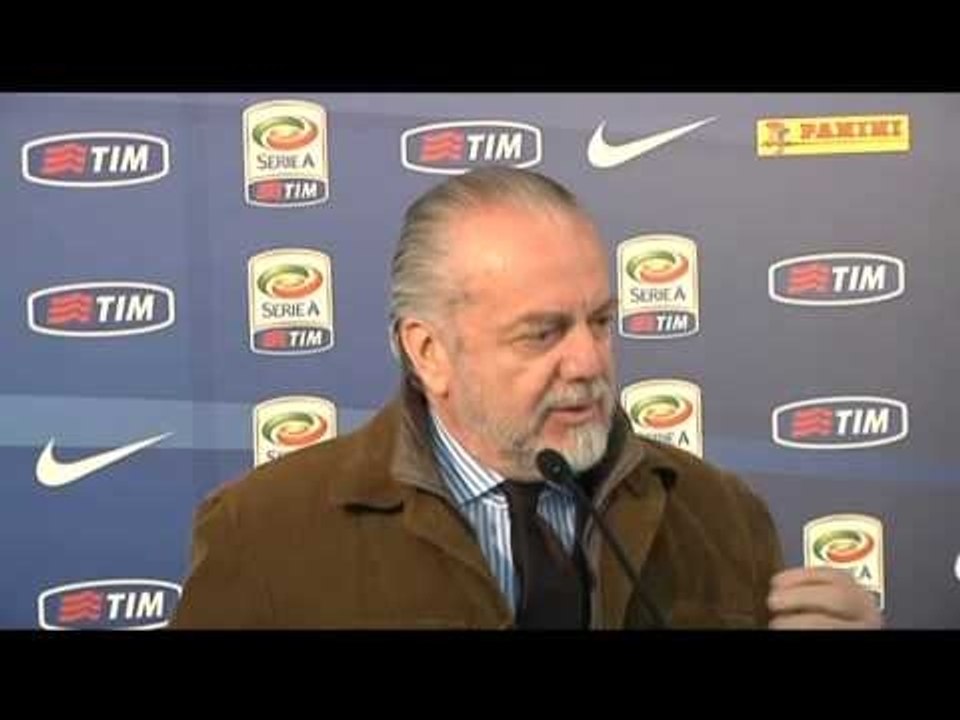 Napoli, De Laurentiis si sfoga: Basta banalità
