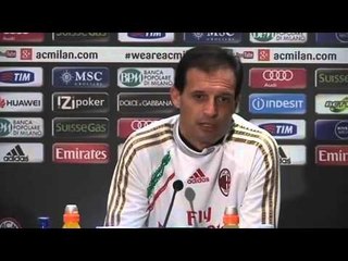 Milan, Allegri: A Catania non sarà semplice