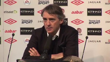 Man City 2-1 Chelsea - Tevez important in run in - Mancini  | EPL 2012