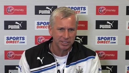 Newcastle v Liverpool - Pardew full press conference | Premier League 2012