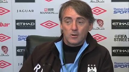 Roberto Mancini Comments on Title Race