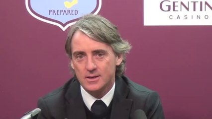 Aston Villa 0-1 Man City - Mancini on Tevez' Return | English Premier League 2012