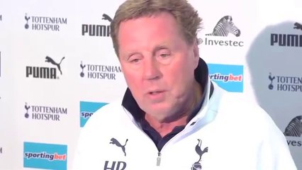 Harry Redknapp on England job - Stevenage v Tottenham - FA Cup