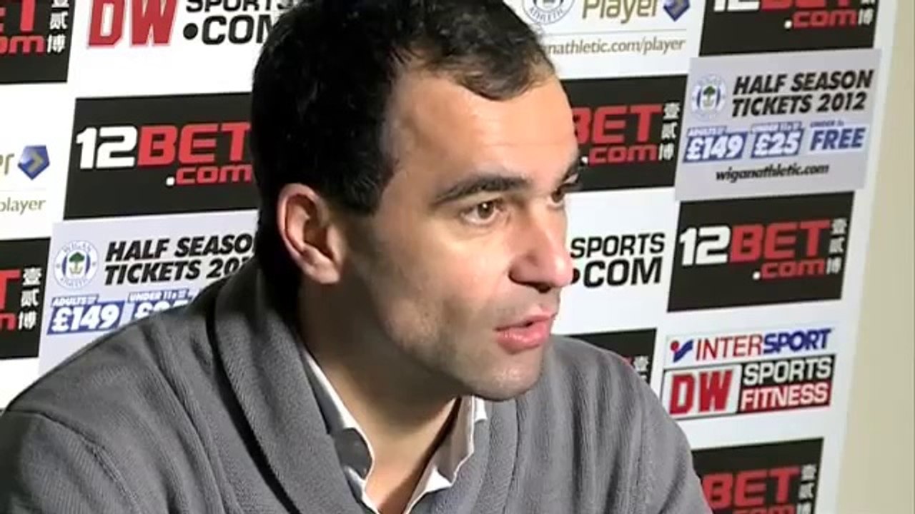 Wigan vs Manchester City - Martinez on transfers | English Premier League 2012