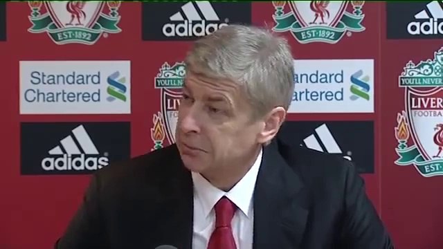 Liverpool 1-2 Arsenal - Wenger on vital win to stay in top 4 | Premier League 2012