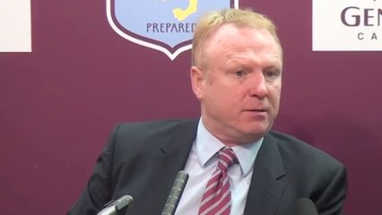 Aston Villa v Man City - McLeish on the Players' Performance | English Premier League 2012