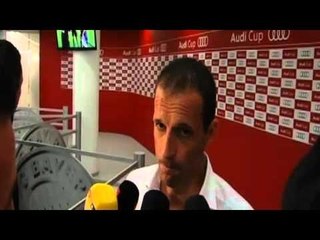 Milan, Allegri: 'Allarmarsi non serve, ma la prima mezz'ora...'