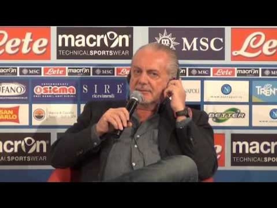 Napoli, De Laurentiis: 'Damiao? Me ne parlano bene'